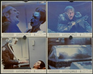 Lifeforce 1985 ORIGINAL 8X10 LOBBY CARD SET STEVE RAILSBACK MATHILDA MAY VAMPIRE