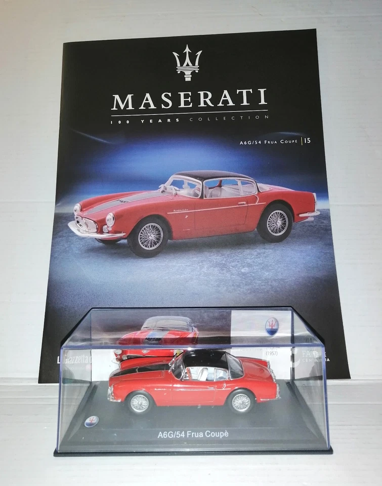 MASERATI A6G/54FRUA COUPE' CON FASCICOLO SCALA 1/43 - Immagine 1 di 1