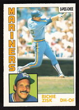 Richie Zisk 1984 O-Pee-Chee #83 Seattle Mariners {1225