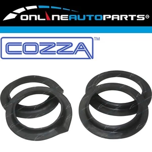 Set Front+Rear Rubber Coil Spring Seat Insulators for Patrol GQ Y60 GU Y61 GR - Picture 1 of 3