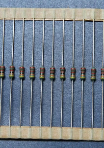 MRS25 43K 0.6W 1% Metal Film Resistor Philips 50PCS - Picture 1 of 4