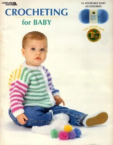 Crocheting for Baby Pattern Book 16 Projects - Picture 1 of 6