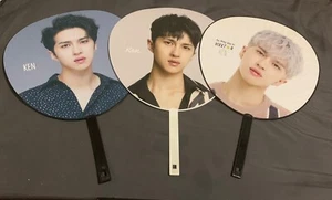 Juego de Ventiladores Ken Uchiwa Oficial VIXX (3 dentro de un juego) - - Imagen 1 de 8