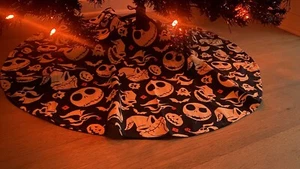 Nightmare before Christmas Jack Skellington Halloween Christmas tree skirt 36” - Picture 1 of 8