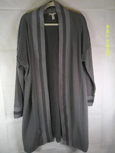 Isaac Mizrahi en vivo! Cárdigan SOHO Lurex Borde Lanza Cepillada Lurex S85 - Talla L - Imagen 1 de 3