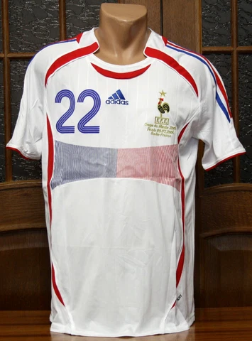 Ribery #22 2006 FIFA World Cup final soccer football jersey Cover