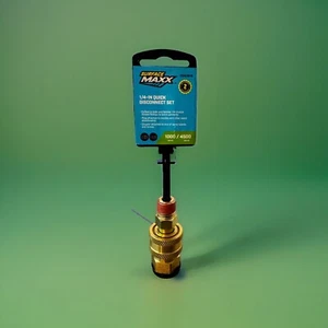 SurfaceMaxx 4500 PSI 1/4-in Brass Gas/Elect. Pressure Washers Quick Disconnnect - Picture 1 of 2