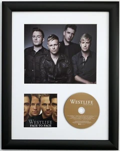 WestLife / Limitierte Auflage / Gerahmt / Foto & CD Präsentation / Von Angesicht zu Angesicht - Bild 1 von 1
