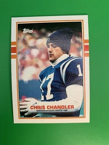 1989 Topps Chris Chandler RC #209 Indianapolis Colts - Bild 1 von 2
