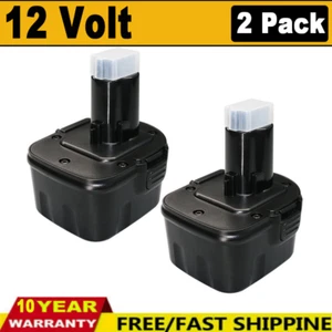 4.6Ah 12V For DEWALT DC9071 DC742 DC940 DW9071 DW9072 DW930 DW927 BATTERY 2-pack - Picture 1 of 14