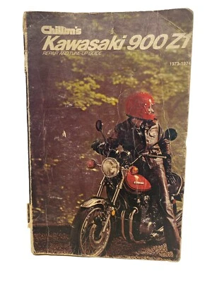Kawasaki Chilton’s Kawasaki z1 900 Manual 1973 1974 Not A Reprint - Image 1 of 4