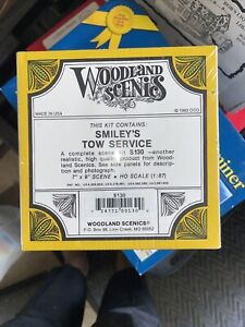 Woodland Scenics HO Scale "Smiley's Tow Service" Building Kit S-130 Factory Seal