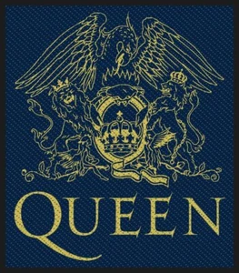 QUEEN - CREST (NEW) SEW ON PATCH OFFICIAL BAND MERCHANDISE - Picture 1 of 1