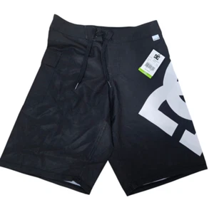 DC 25W/18L 4 way stretch NWT black boardshorts lanai - Picture 1 of 3