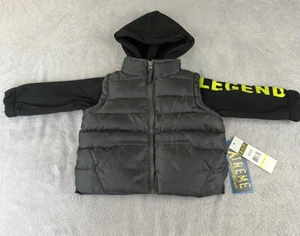iXtreme Kids Long Sleeve Puffer Vest Jacket Size 12 Months - Picture 1 of 4