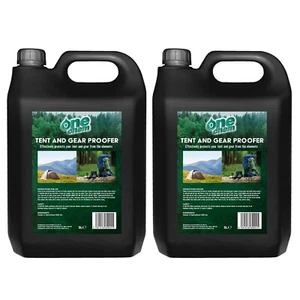 Tent and Gear Waterproofer 2 x 5 Litre refill, Multi-pack One Chem - Picture 1 of 6