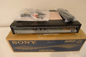 SONY HAR-D1000 HARD DISC RECORDER & CD. - Picture 1 of 11