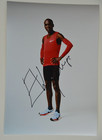 Eliud Kipchoge signed 20x30cm Foto Autogramm Autograph Runner WMM 2:01:09	IP7