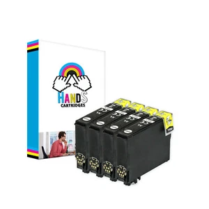 4 cartucce a getto d'inchiostro nere non compatibili con mani OEM T481 (nero) - Foto 1 di 1