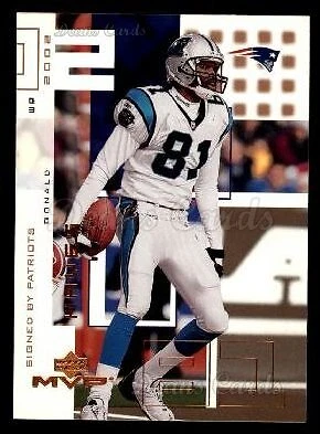 2002 Upper Deck MVP #142 Donald Hayes Patriots Wisconsin 8 - NM/MT - Image 1 of 1