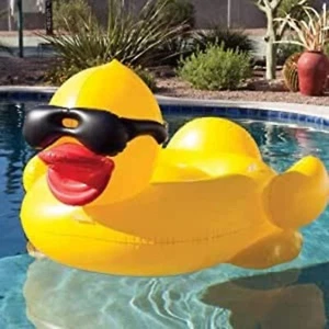 Enten-Groß Luftmatratze - Spaßiges, aufblasbares Poolspielzeug für Erwachsene - Picture 1 of 9