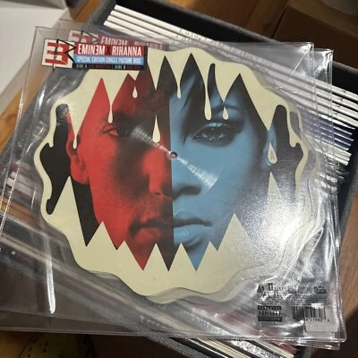Eminem and Rihanna - the Monster 7" Die Cut Vinyl Limited Edition New - Image 1 of 3