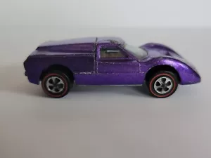 Hot Wheels Redlines 1968 Ford J Car - Tan Interior - Picture 1 of 6