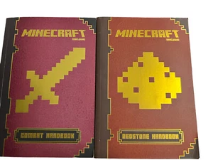 Minecraft Combat Handbook + Redstone Handbook Mojang - Picture 1 of 2