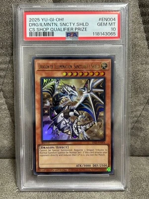 Dragon of Illumination PSA10 Japanese Championship YuGiOh Trading Card - Image 1 of 4