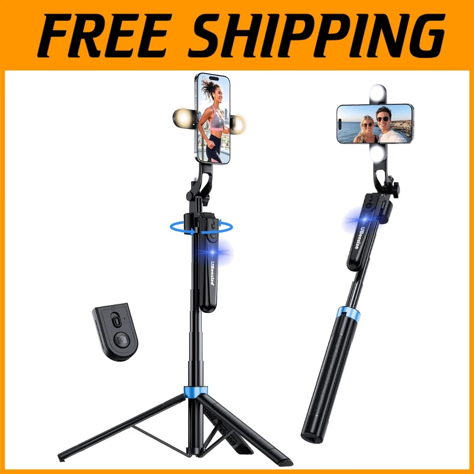 Professional Lighting Phone Tripod with Gesture Control - Image 1 of 4
