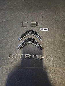 CITROEN C3 REAR BADGE EMBLEM - Picture 1 of 7