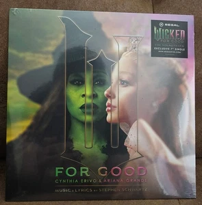 Wicked For Good vinyl Cynthia Erivo & Ariana Grande Regal Exclusive Sealed New - Picture 1 of 2