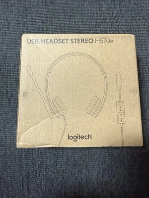Logitech - H570e - USB Mono Headset with Noise-Cancelling Microphone - Image 1 of 2
