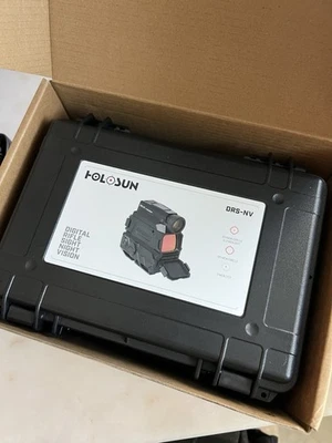Holosun DRS-NV Multi-Reticle Digital Reflex Sight-Night Vision Red Dot - Image 1 of 4
