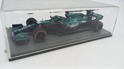  SPAS7673 Sparkmodel Aston Martin AMR21 Lance Stroll Bahrain GP 2021 1/43 - Immagine 1 di 4