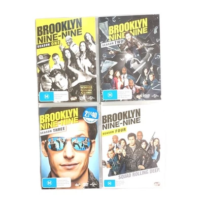 BROOKLYN NINE-NINE Season Series 1- 4 DVD Region 2+4 Comedy Cop Vgc FREE POST AU - Image 1 of 2