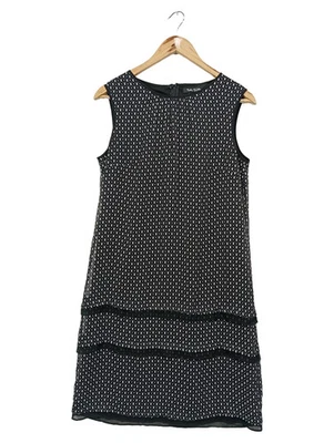 BETTY BARCLAY Robe Été Femme Noir Blanc Volants Élégante (EU 38) - Photo 1/4