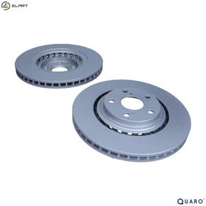 2x BRAKE DISC QD5665 FOR LEXUS TOYOTA 1AR-FE 2.7L 3ZR-FAE 2.0L 8AR-FTS 2.0L 4cyl - Picture 1 of 11