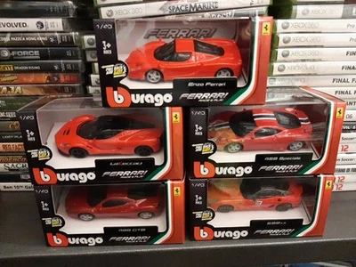 lotto Burago 1/43 Ferrari - Immagine 1 di 4