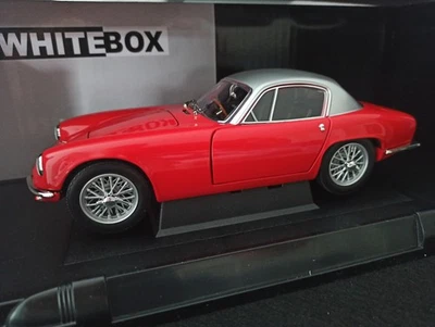 LOTUS ELITE  1:18  ROT SILBER  WHITEBOX MODEL CAR WORLD - Bild 1 von 2