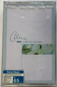 New Celine Dion A New Day Has Come 4 Tracks Single Thailand Cassette Seal - Picture 1 of 3