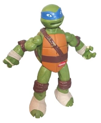 2017 Playmates Talking Teenage Mutant Ninja Turtles 10" LEONARDO Figure Loose - Image 1 of 4