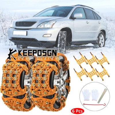 Cadena antideslizante invierno emergencia rueda coche SUV para Lexus RX330 RX300 Foto 1 de 4