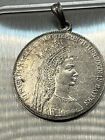 Antike Silber Medaille 