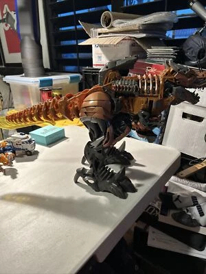 Transformers Grimlock Stomp & Chomp Age Of Extinction 20" Dinobot W Sword - Image 1 of 4