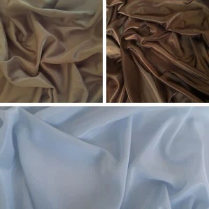 Fine Knit Lining Fabric Anti Static Smooth Silky Stretch Material 60" Wide METRE - Picture 1 of 7