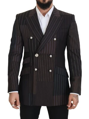 DOLCE & GABBANA Blazer SICILIA Multicolor Patchwork Stripes IT50/US40/L 5200usd - Image 1 of 4