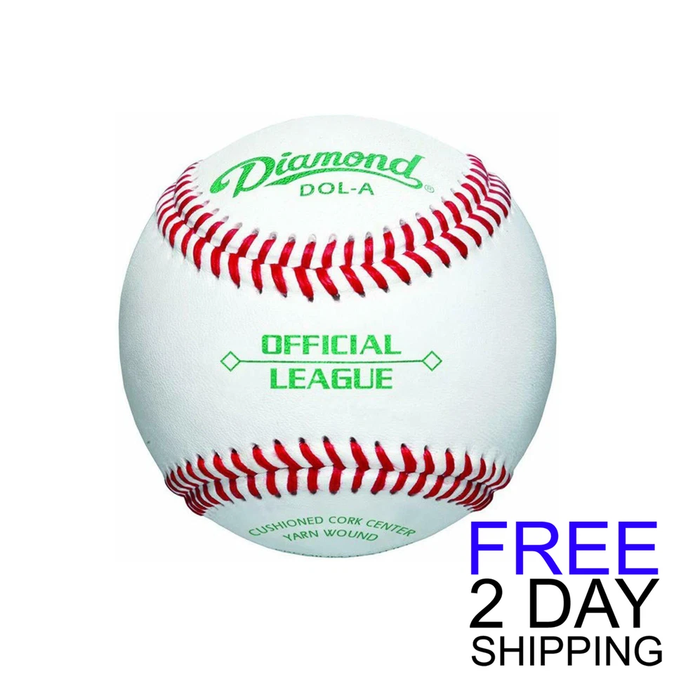 Diamond Baseball DOL-A Official League Baseballs (Dozen) -