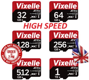 Micro SD Memory Card High Speed Class 10 32GB 64GB 128GB 256GB 512gb 1TB-1024gb - Picture 1 of 18