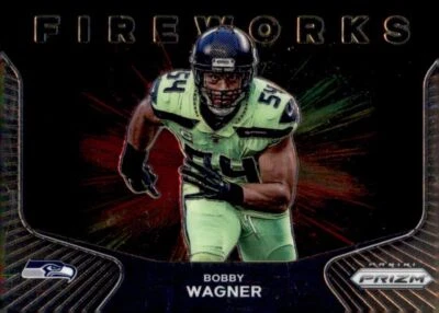 2020 Panini Prizm Fireworks Card #24 Bobby Wagner  - Image 1 of 2